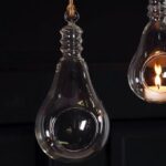 TIED RIBBONS Hanging Glass