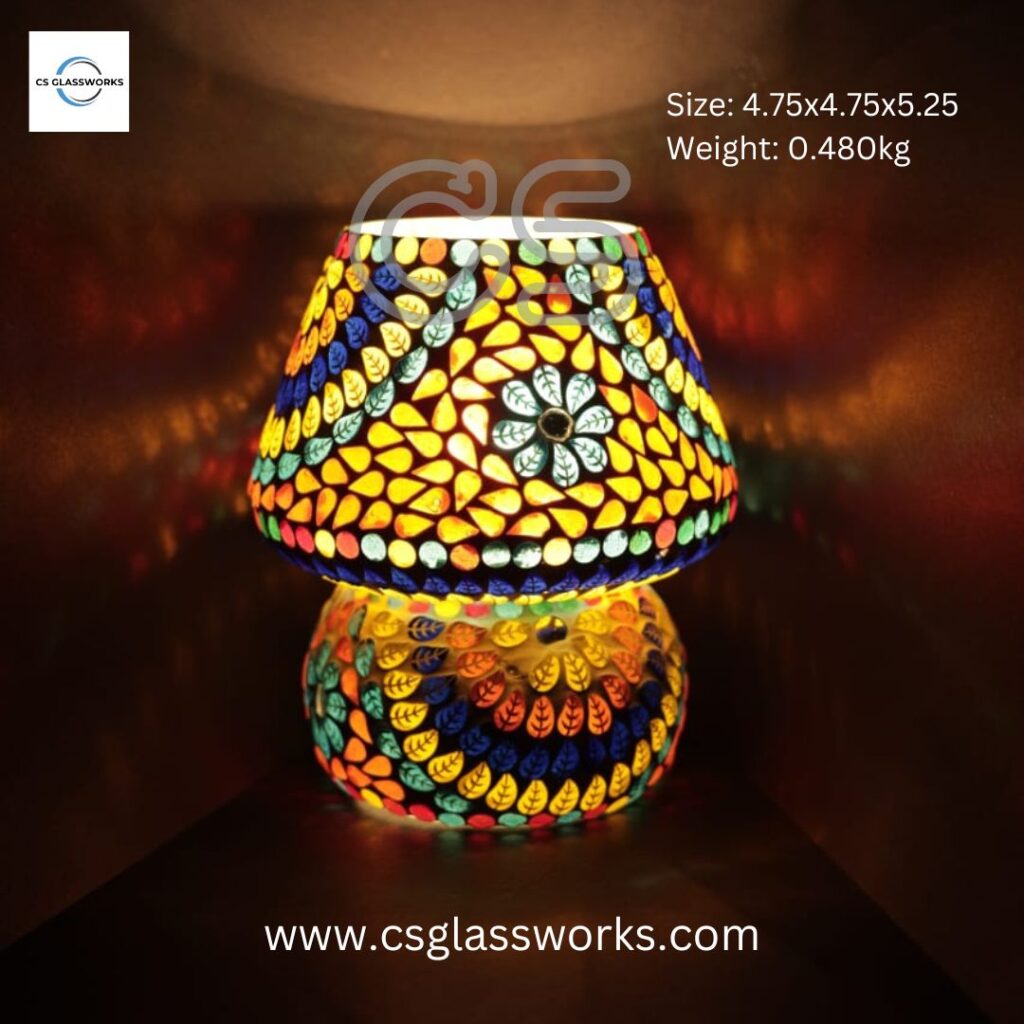 mosaic table lamp
