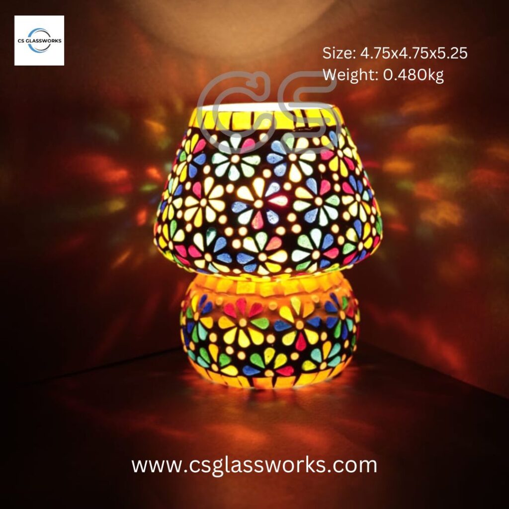 mosaic table lamp