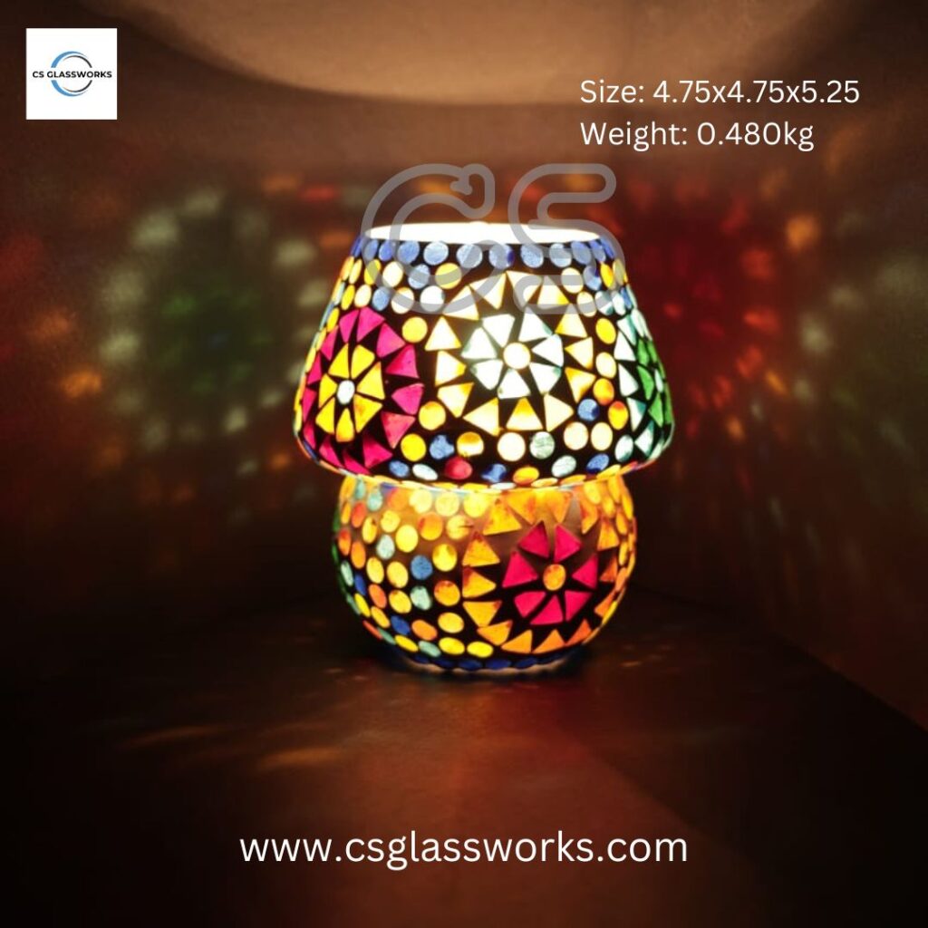 mosaic table lamp