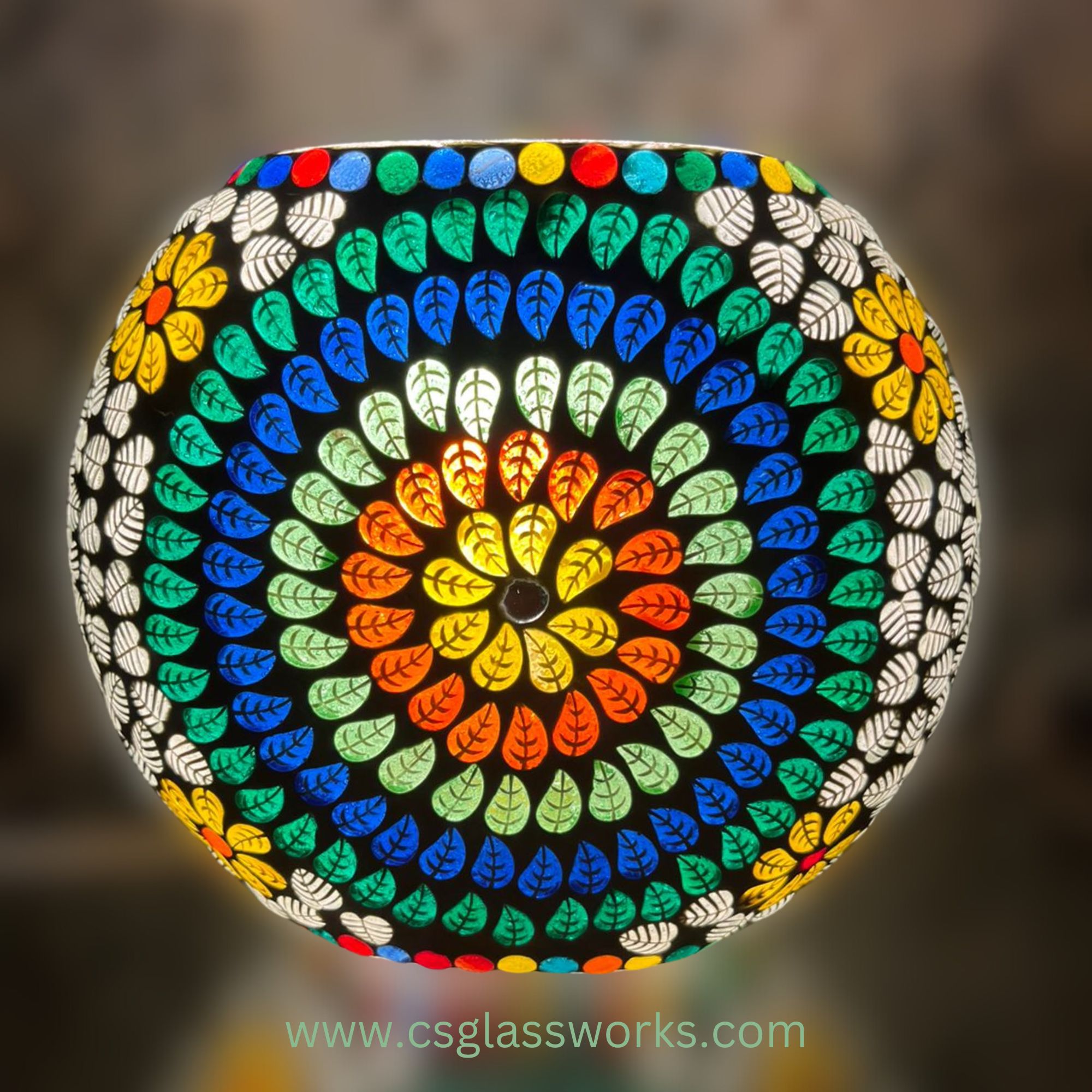 Mosaic Glow Table Lamp